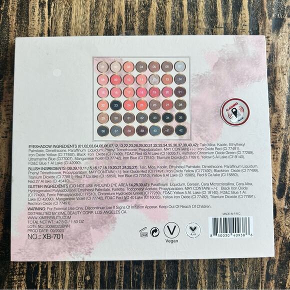Xime Beauty Bare Soul Eyeshadow Palette NEW - Picture 4 of 4